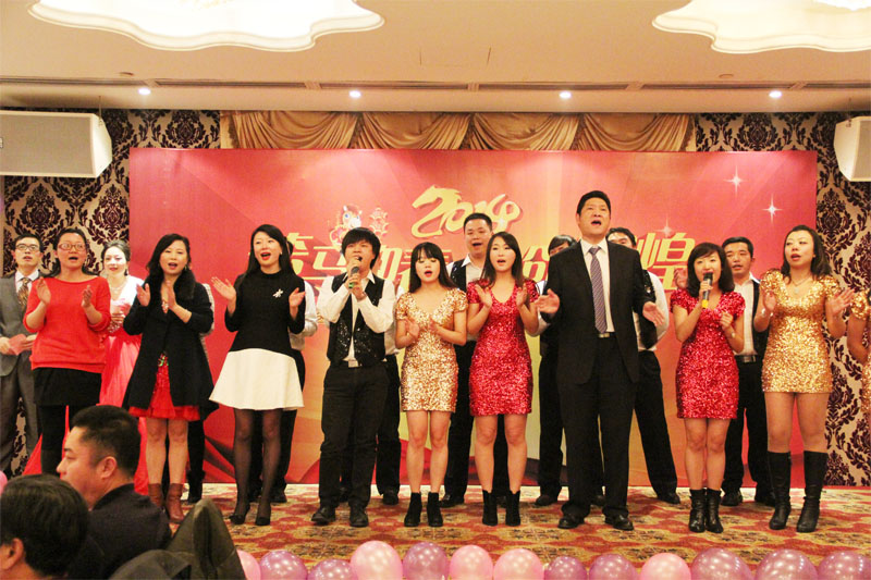 策馬迎春 共創輝煌——記東信醫藥2014年新春團拜會